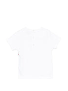 T-shirt per neonati Missoni Kids bianca con motivo a zigzag MY8031 Z3672 100MC MISSONI KIDS 