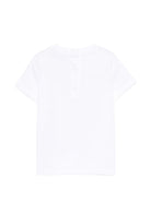T-shirt per neonato Missoni Kids bianca con motivo a zig-zag MY8541 Z3672 100MC MISSONI KIDS 