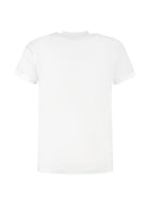 T-shirt per bambina Missoni Kids bianca con logo sul davanti MY8A41 Z3672 100 MISSONI KIDS 