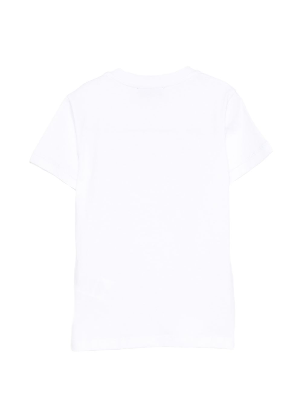 T-shirt per bambina Missoni Kids bianca con stampa logo<BR/> MY8A81 Z3672 100 MISSONI KIDS 
