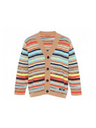 Cardigan per bambino Missoni kids multicolore a maniche lunghe con scollo a V MY9P00 X0264 999 MISSONI KIDS 