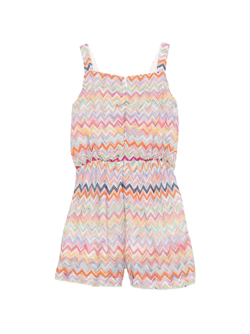 Tuta intera per bambina Missoni Kids multicolore con motivo a zigzag MYAA02 Q0107 999 MISSONI KIDS 