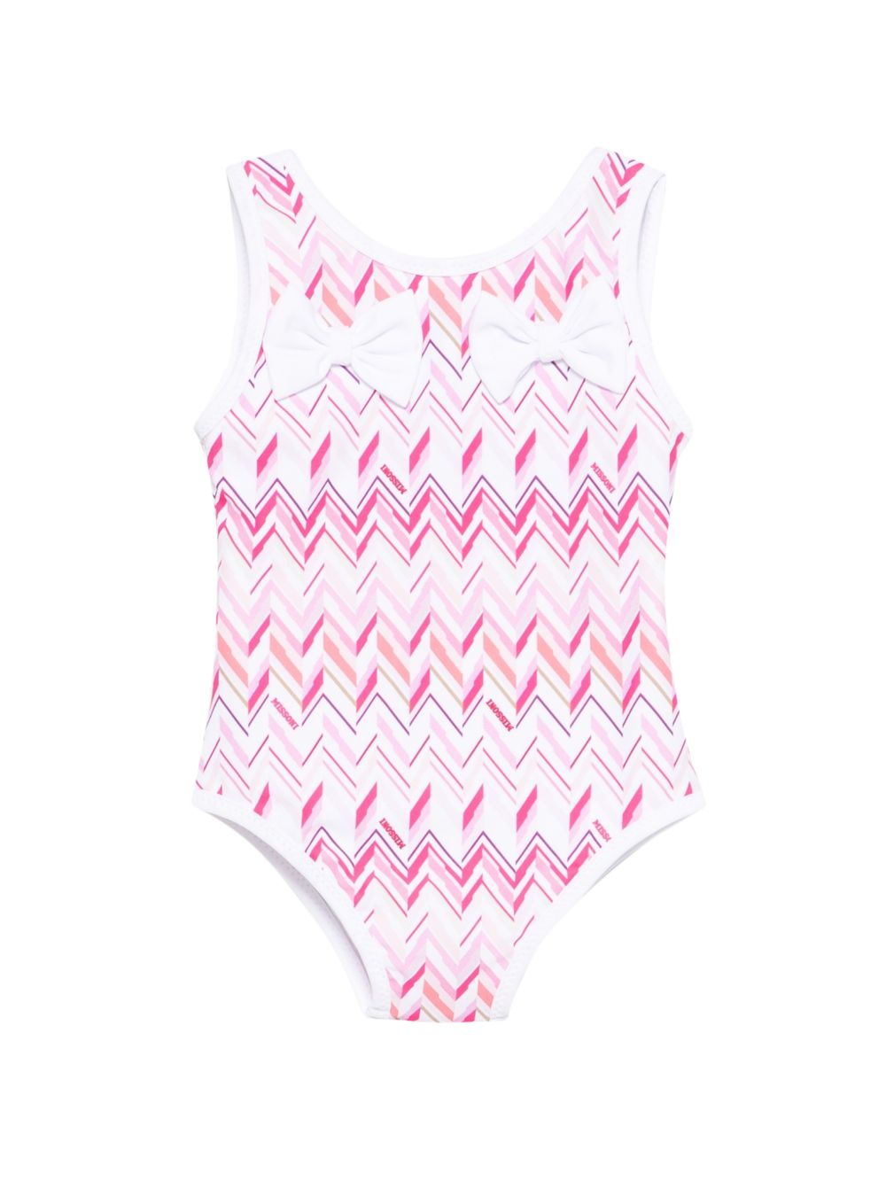 Costume per neonata Missoni Kids multicolore con motivo a zig zag MYC009 Z3724 100FU MISSONI KIDS 