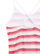 Costume da bagno per bambina Missoni Kids multicolore con spalline incrociate MYCB49 Q0117 100FU MISSONI KIDS 