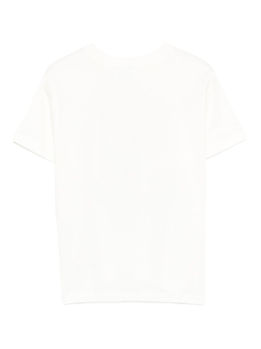 T-shirt per bambino Molo bianca con stampa grafica smile sul davanti 1S26A224 5632 MOLO KIDS 
