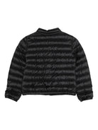 Piumino Lans per bambina Moncler Enfant nero con fodera in longue saison L19541A00032597YF 999 MONCLER KIDS 