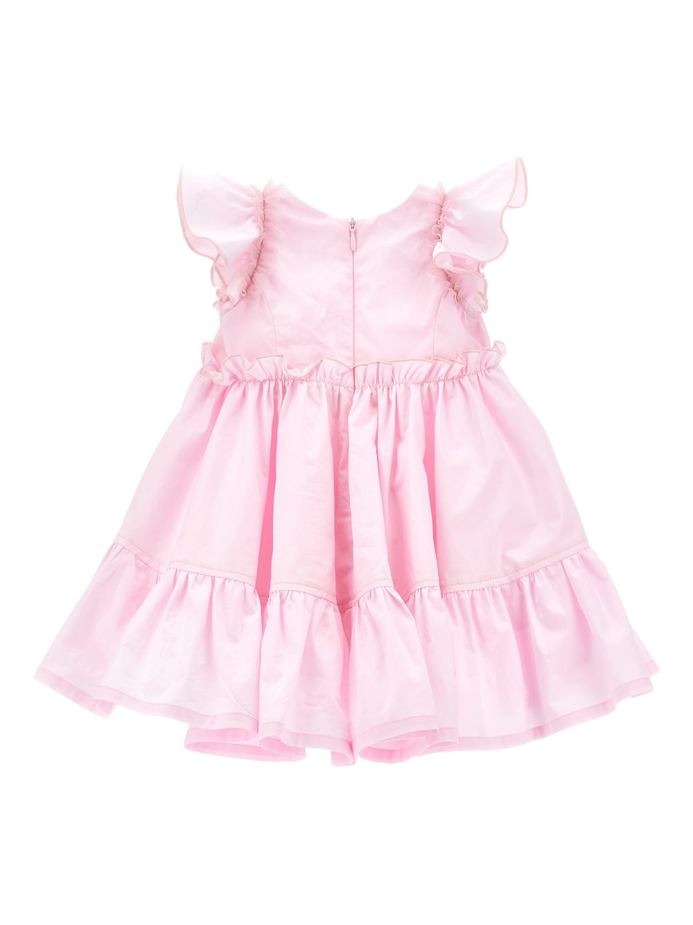 Abito per neonata Monnalisa rosa con ruches 37G903 7116 0090 MONNALISA KIDS 