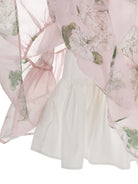 Abito per bambina Monnalisa rosa con stampa a fiori 71G913 7652 0091 MONNALISA KIDS 