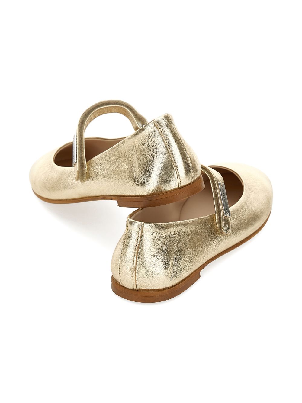 Ballerine per bambina Monnalisa color oro con cinturino 87G010RM 7718 0072 MONNALISA KIDS 