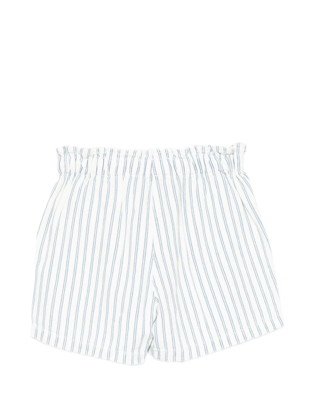 Shorts per neonati Moschino Kids bianco con motivo a righe MDQ00GLSE02 83689 MOSCHINO KIDS 