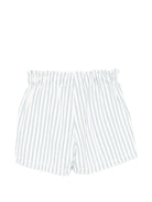 Shorts per neonati Moschino Kids bianco con motivo a righe MDQ00GLSE02 83689 MOSCHINO KIDS 