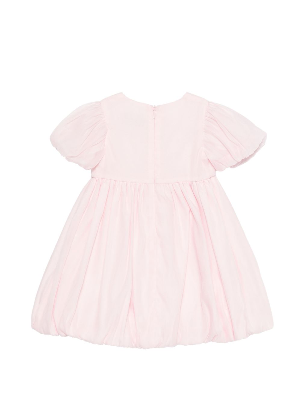 Abito per neonata Moschino Kids rosa con maniche a palloncino MDV0DEL1A12 50209 MOSCHINO KIDS 
