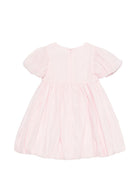 Abito per neonata Moschino Kids rosa con maniche a palloncino MDV0DEL1A12 50209 MOSCHINO KIDS 