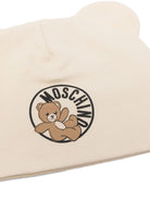 Set 2 pezzi Moschino Kids beige con stampa Teddy bear MUY096LCA19 20404 MOSCHINO KIDS 
