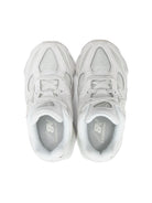 Sneakers 9060 per bambini New Balance Kids bianche con placca con logo sulla linguetta PC9060 LL NEW BALANCE KIDS 