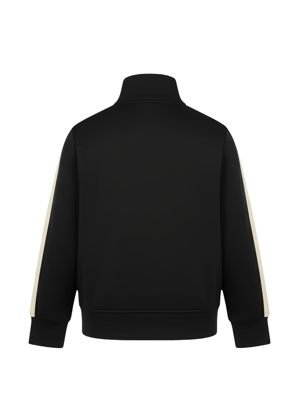 Felpa per bambino Palm Angels Kids nera con dettagli sulle maniche PBBD002S26FAB001 110 PALM ANGELS KIDS 