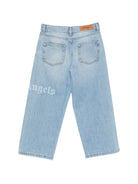 Jeans per bambino Palm Angels Kids con dettaglio logo PBYB009S26DEN001 050 PALM ANGELS KIDS 