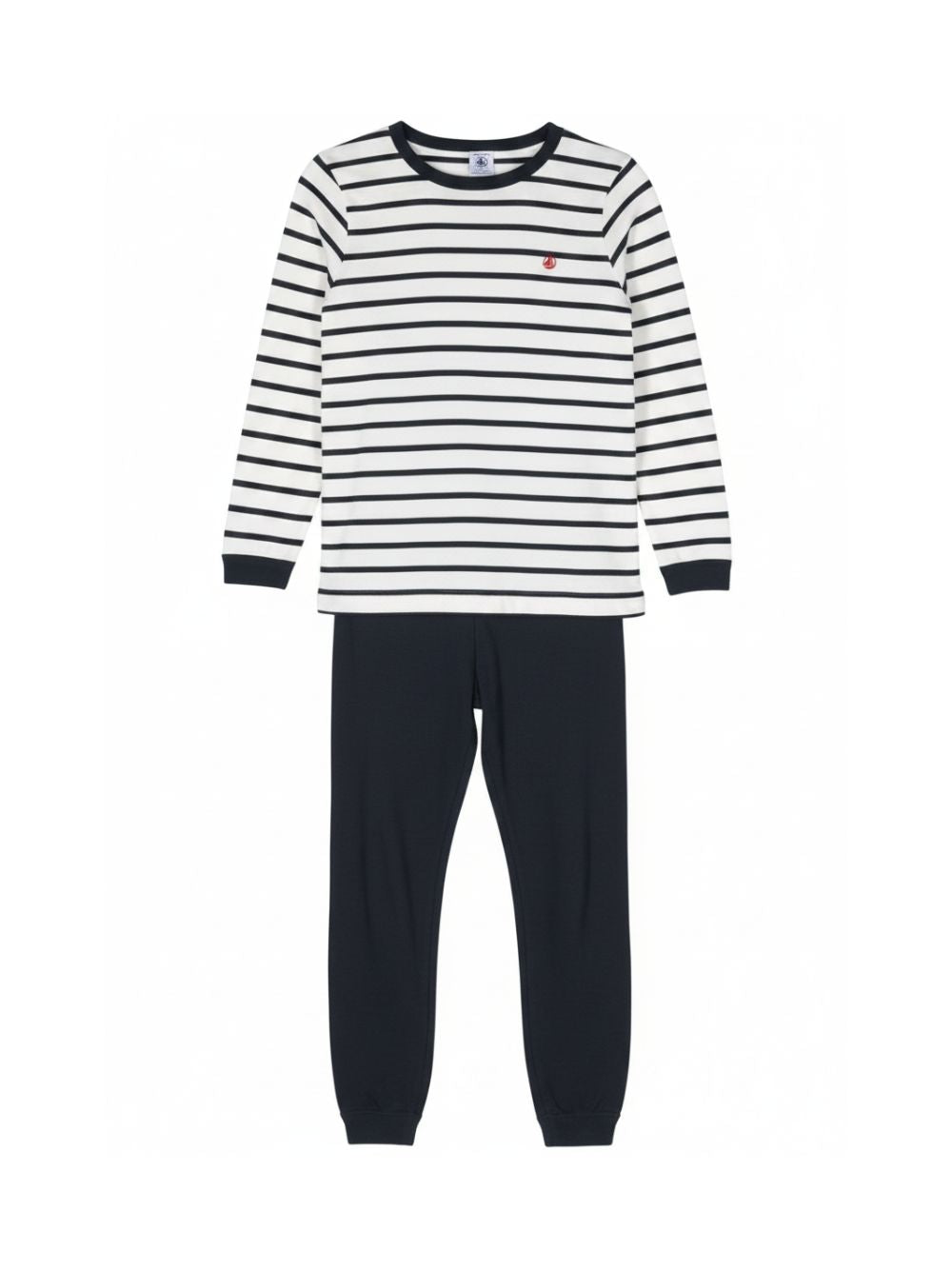 Set pigiama due pezzi per bambini Petit Bateau multicolore con design a righe A01DE 01 PETIT BATEAU KIDS 