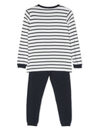 Set pigiama due pezzi per bambini Petit Bateau multicolore con design a righe A01DE 01 PETIT BATEAU KIDS 