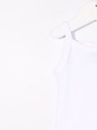 Set di due tutine per neonati Petit Bateau bianche con spalline sottili A01T6 00 PETIT BATEAU KIDS 