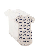 Set di tre tutine per neonati Petit Bateau multicolor con fantasie diverse A09YQ 00 PETIT BATEAU KIDS 