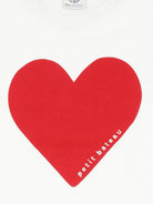 Pigiama per bambina Petit Bateau bianco con stampa cuore A0CKD 01 PETIT BATEAU KIDS 