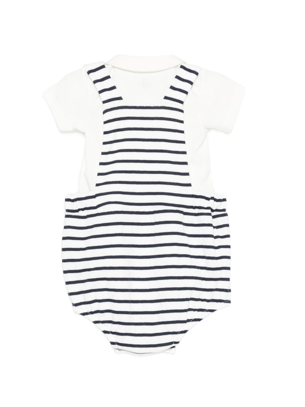 Set t-shirt e tutina per neonato Petit Bateau multicolore con design a righe A0EZ3 01 PETIT BATEAU KIDS 
