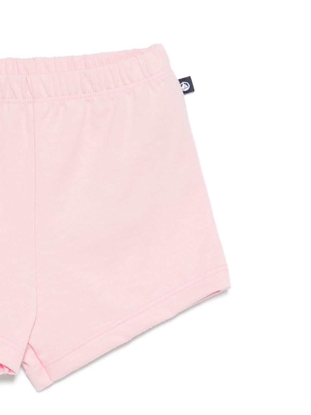 Set top e shorts per neonata Petit Bateau multicolore con stampa a cuori A0EZ4 01 PETIT BATEAU KIDS 