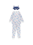 Pigiama per bambina Petit Bateau multicolore con stampa floreale all-over A0F1D 01 PETIT BATEAU KIDS 