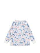 Pigiama per bambina Petit Bateau multicolore con stampa floreale all-over A0F1D 01 PETIT BATEAU KIDS 