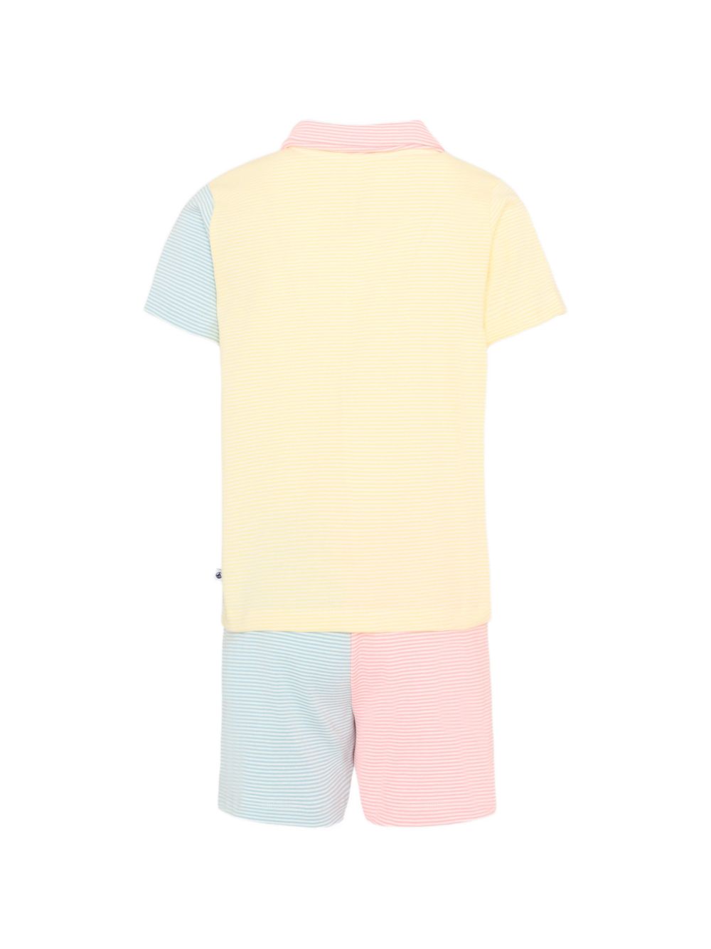 Pigiama per bambini Petit Bateau multicolore con taschino sul petto A0F1M 01 PETIT BATEAU KIDS 