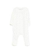 Tutina per neonati Petit Bateau bianca con stampa a cuori A0F2L 01 PETIT BATEAU KIDS 