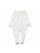 Tutina per neonati Petit Bateau bianca con stampa grafica all-over A0F2P 01 PETIT BATEAU KIDS 