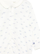 Tutina per neonati Petit Bateau bianca con stampa grafica all-over A0F2P 01 PETIT BATEAU KIDS 