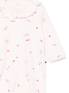 Tutina per neonata Petit Bateau rosa con stampa a fiori A0F2T 01 PETIT BATEAU KIDS 