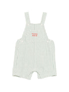 Salopette per neonato Petit Bateau multicolore con design a righe A0F4F 01 PETIT BATEAU KIDS 