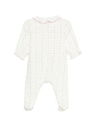 Tutina per neonati Petit Bateau bianca con stampa a cuori A0F6C 01 PETIT BATEAU KIDS 