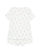 Pigiama per bambina Petit Bateau multicolore con stampa floreale all-over A0F6L 01 PETIT BATEAU KIDS 