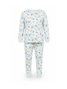 Pigiama per bambino Petit Bateau azzurro a maniche lunghe con fantasia A0F95 01 PETIT BATEAU KIDS 