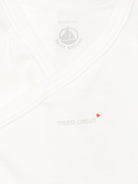 Set di cinque tutine per neonati Petit Bateau bianche con scollo a V A0F9Y 00 PETIT BATEAU KIDS 