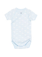 Set di tre tutine per neonato Petit Bateau azzurre con motivo balene A0FAR 00 PETIT BATEAU KIDS 