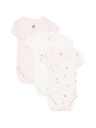 Set di tre tutine per neonata Petit Bateau multicolore con scollo a V A0FAU 00 PETIT BATEAU KIDS 