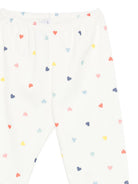 Pigiama per bambina Petit Bateau bianco con stampa gatto A0FBT 01 PETIT BATEAU KIDS 