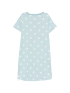 Camicia da notte per bambina Petit Bateau azzura con stampa a cuori A0FC6 01 PETIT BATEAU KIDS 