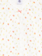 Tutina per neonata Petit Bateau bianca con stampa floreale all-over A0FCQ 01 PETIT BATEAU KIDS 