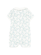 Tutina per neonati Petit Bateau beige con stampa Torre Eiffel all-over A0FEJ 01 PETIT BATEAU KIDS 