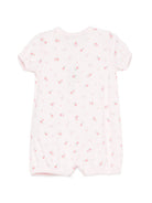 Tutina per neonata Petit Bateau rosa con stampa floreale A0FET 01 PETIT BATEAU KIDS 