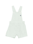 Salopette per neonati Petit Bateau verde con bretelle incrociate sul retro A0FFN 01 PETIT BATEAU KIDS 