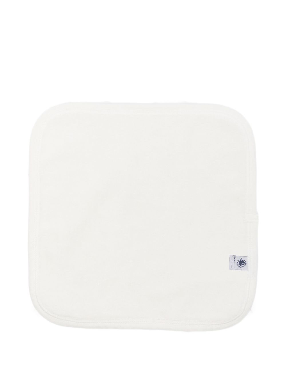 Bavaglino per neonati Petit Bateau bianco con stampa a cuori all-over A0FFY 01 PETIT BATEAU KIDS 