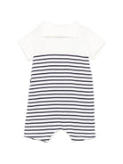 Tutina per neonato Petit Bateau multicolor con design a righe A0FI9 01 PETIT BATEAU KIDS 
